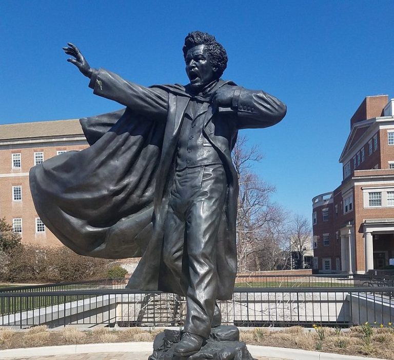 Frederick Douglass College Park – Talking Statues production