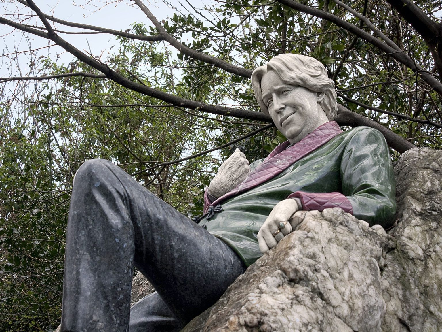 Oscar Wilde Dublin Talking Statues production